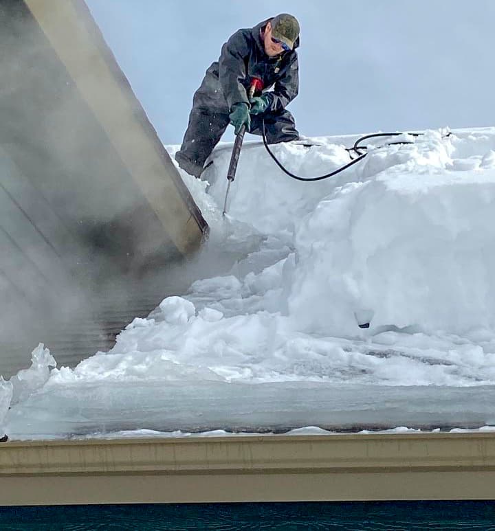 ice dam removal heins contracting